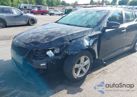 2014 Kia Optima Lx z USA, uszkodzony, nr VIN 5XXGM4A76EG301383
